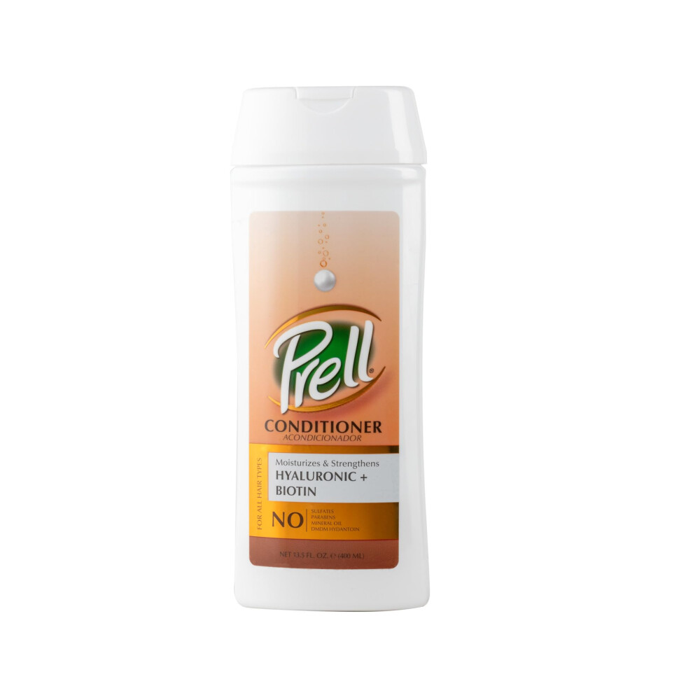 Apr   s-shampoing hydratant et fortifiant Prell Hyaluronic + Biotin pour tous types de cheveux 13,5 fl.oz