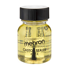 Mehron Makeup Castor Sealer latexhez ecsettel (1 uncia)