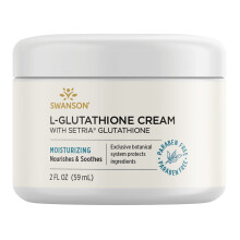 Swanson, L-Glutathion Creme mit Setria Glutathion, 2 flüssige Unzen (59 ml)
