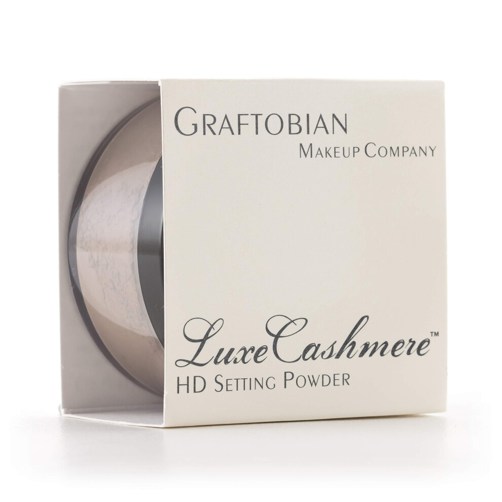Graftobian HD LuceCashmere Setting Powder (0.7 oz) - No FlashBack  Matte  Silky Smooth Finish (Chocolate Mousse  .7 oz)-image-OPC-PGFJMTT-NEW