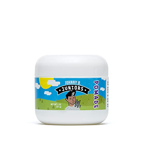 JOHNNY B. Juniors Haarstyling-Pomade 2 oz. Lockiges oder glattes Haar für Kinder im Glas