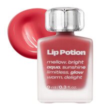 alternativestereo Lip Potion Aqua Glow No.3 Sugar Rose | terfuktande icke-klibbig glans med ren strlglans | 0,3 oz