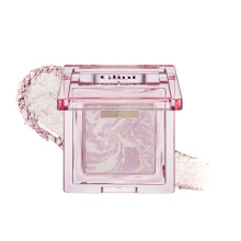 Spring Event Glint Marble Highlighter (Icicle Moon 0.08oz) - Korean Makeup. Inspired Baked for Smooth Radiant Glow Long-Lasting Wear. Enriched wit