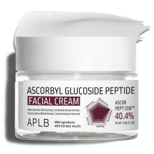 APLB Ascorbyl Glucoside Peptide Ansiktskrm | ASCOR PEPT CEN 40,4% 1,86 FL.OZ/Koreansk Hudvrd Rynkvrd Elasticitetsvrd Frbttra hudstruktur Hj