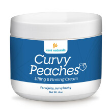 KIMI Naturals Curvy Peaches Butt Enhancement Cream Fast Growth High Strength Booty Cream a feszesto, forml feszesto s dst termszetes boo