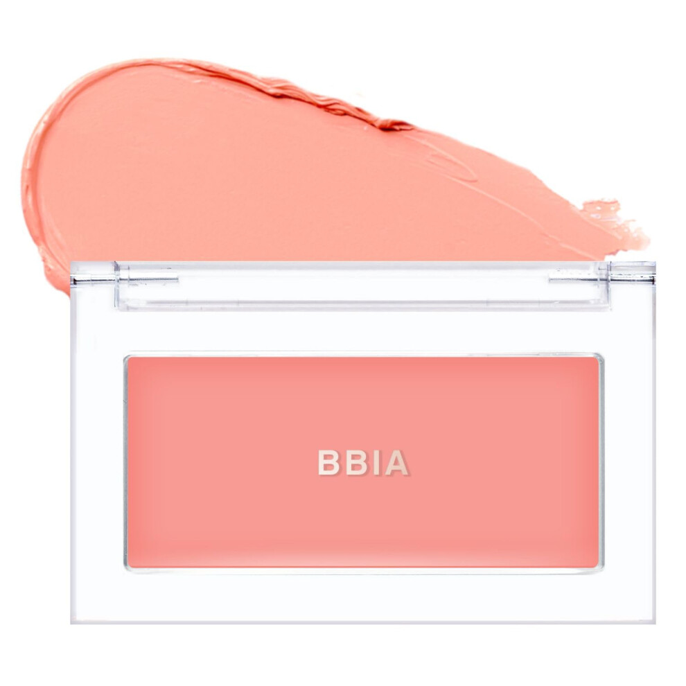 Bbi@ Bbia Cream Bbia Ready To Wear Downy Cheek Blush 8 Color - Y Blendable & Buildable Blush Dewy Texture & Matte Finish High Pigment Longlasting Lightweig