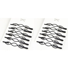 12Pcs Black Vintage Hair Pins Hair Clips Mini Black Bobby Pins Fashion BB Clip Invisible Bangs Clip Small Bobby Pins for Women and Girls Decor Wedding