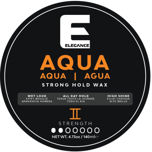 ??????ta ?a????? E Elegance - ?e?? styling ?a????? Aqua - II Strength - ???at? ???t??a, ?????? ??????, Wet Look Orange/4,73 oz 2