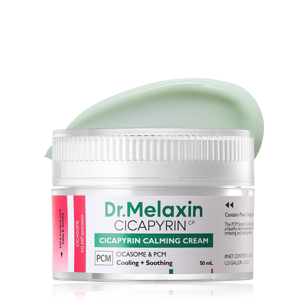 Dr.melaxin Cream Dr. Melaxin Cicapilin Calming 1.7 Fl Oz (50 Ml) Cooling Trouble Niacinamide Aperica Leaf Extract Moisturizing Moisture Moisturizing C