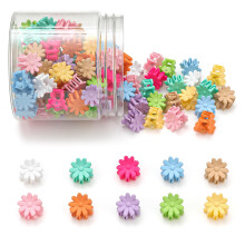 Mini Bloem Haarclips, Baby Haarclips Mini Claw Clips Schattige Klemmen Haarspelden Haar Barrettes Peuter Haaraccessoires voor Vrouwen Meisjes 10