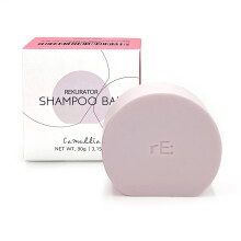 Ri: Rekurator Idratizzante barra di shampoo con estratti di riso integrale di camelia e ingredienti naturali-Senza solfato privo di paraben