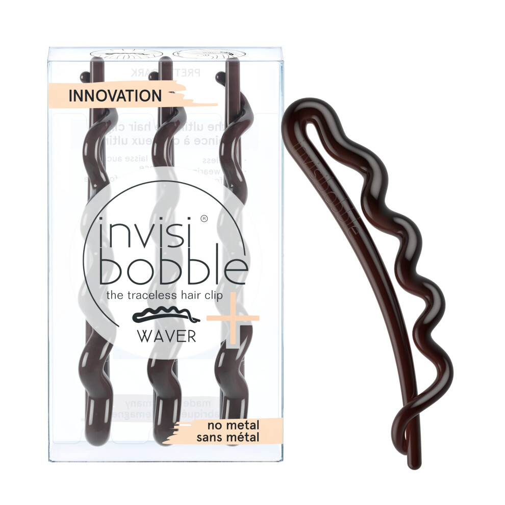 Neviditeln Bobble Invisibobble Waver Brown - 3Pcs
