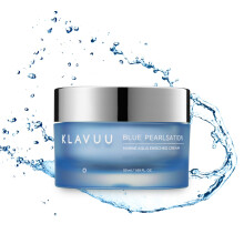 BLUE PEARLSATION MARINE AQUA ENRICHED CREAM - Hypoallergenic Deep Moisturizer with Apple Water for Nourished Balanced Skin Perfect for Sensitive Sk