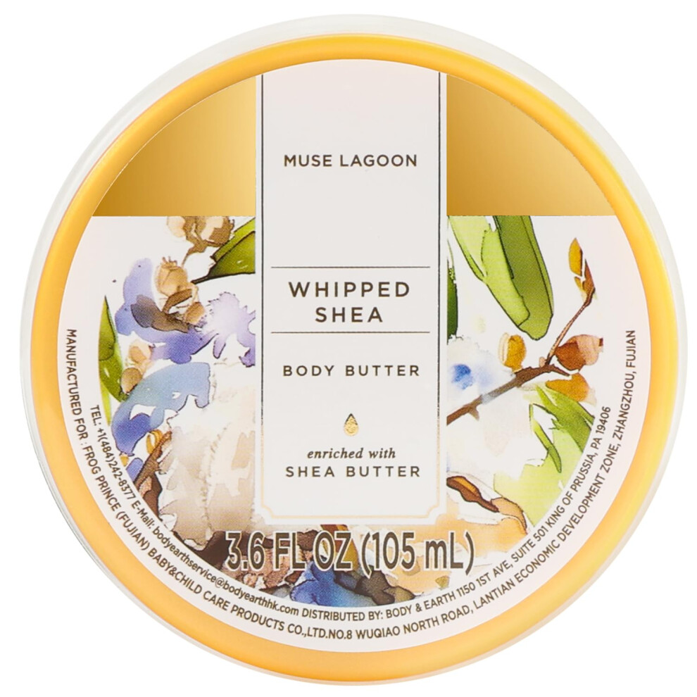Princess Belle Whipped Shea Butter  Whipped Body Butter  Shea Body Butter for Dry Skin  Body Butter for Women-Deep Moisturizing and Softening