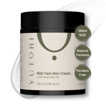 Wild Yam Cream Hormone Balance for Women & Men with Lavender Oil Aloe Vera and Marigold Oil - Natural Cream for Menopause | Wild Yam Skin Cream | 100