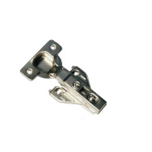 1 styk fuld overlejring kop h?ngsel Bl?dt t?t ansigtsramme Skab H?ngsel Clip p? Soft-Close skab H?ngsel K?kkenskab H?ngsel Skab D?r H?ngsel (1 St