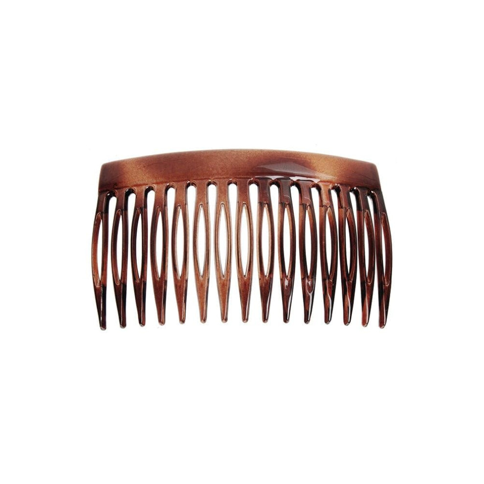 Ga???A ???? Belle 15 Tooth French Side Comb - Tortoise