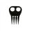 Horze Mane plaiting Comb  Black 2