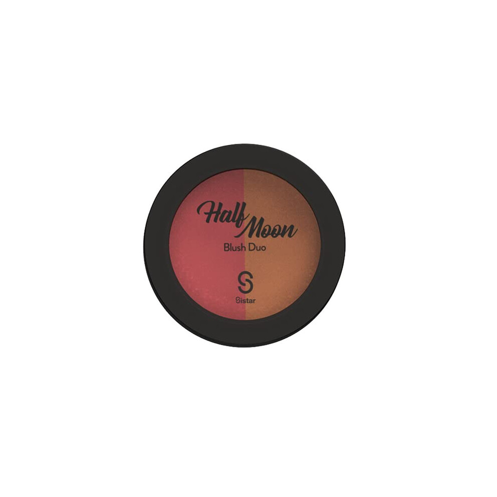 Schwester Sistar Half Moon Blush Duo Color Flushed Ultra Pigment Blendable (Deeply Flushed)