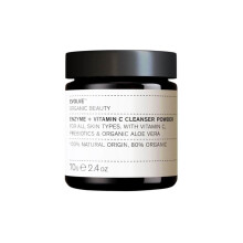 Evolve Organic Beauty – Pulverreiniger mit natürlichen Enzymen und Vitamin C | Vegane Naturkosmetik in kleinen Mengen (70 ml)