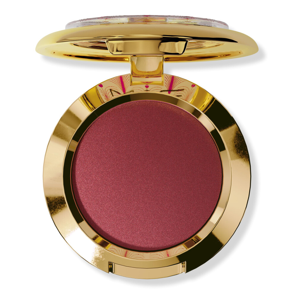Mac Skinfinish Metallic Cream Blush  Priceless Purple  0.2 Ounces