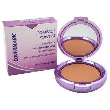 Covermark Women's # 4A Cipria compatta impermeabile per pelle grassa e acneica 0,35 once