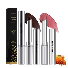 Baorder 2PCS Honey Lipstick Tinted Lip Balm in Black and Pink Hydrating Natural Glossy Honey Lipstick Sheer Black Lip Balm Moisturizing Lipstick Make