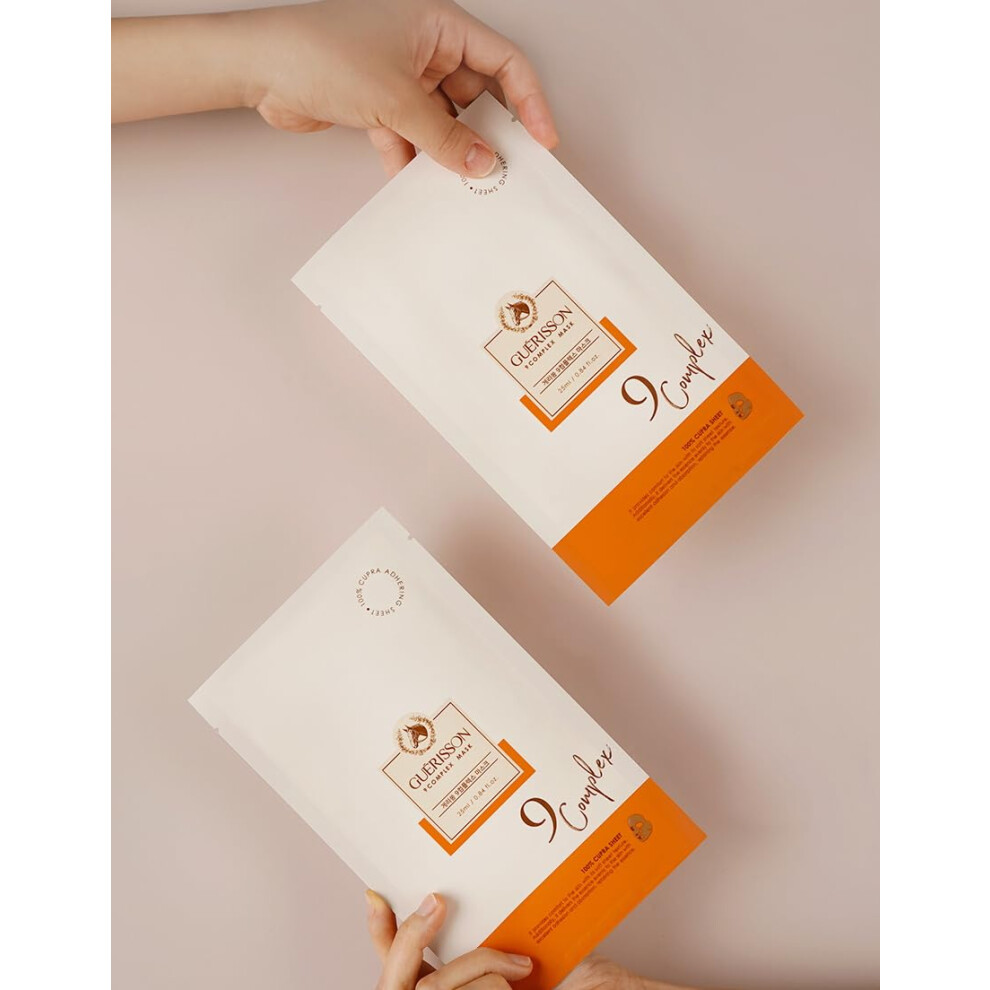 Guerisson 9 Complex Moisturizing Mask Sheet 25Ml 0.84 Fl.oz X 10Sheets Korean Skin Care