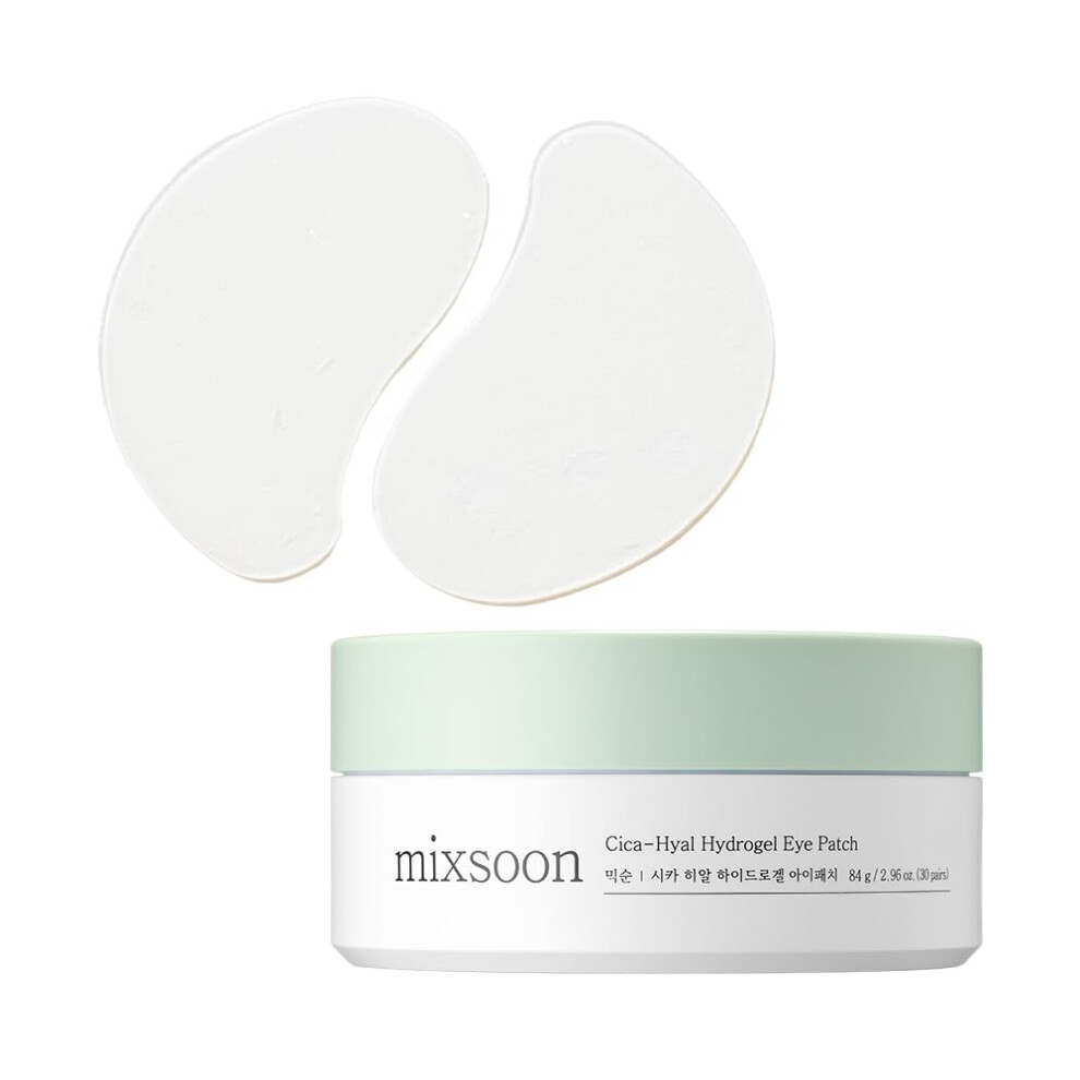 Mixsoon Eye Patch 84 G / 2.96 Oz. (30 Pairs) (Cica-Hyal Hydrogel Eye Patch 2.96 Oz. (30 Pairs))