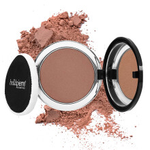 bellapierre Compact Mineral Blush | Warm Dewy Glow | Non-Toxic and Paraben Free | Suitable for All Skin Types | Compact Case - 0.35-Ounce - Suede