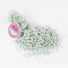 JASVERLIN Kleine witte elastiekjes Kleine mini-peuterhaarelastiekjes Elastische elastiekjes Paardenstaarthouder Scrunchies voor meisjes Baby Dames 1/