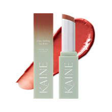 KAINE Glow Melting Lip Balm(WarmApricot) Vegan Hydrating Lip Balm with Natural Shine Moisturizing & Nourishing Formula Soft & Melting Textur 3.4g /