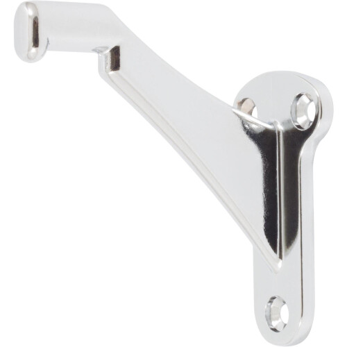 Soporte de pasamanos resistente de Stone Harbor Hardware, cromo pulido