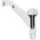 Soporte de pasamanos resistente de Stone Harbor Hardware, cromo pulido 2