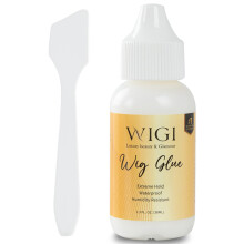 WIGI Premium paryklim 1,3 oz med applikators?t - blondelim usynligt st?rkt hold Let at p?f?re Hurtigtt?rrende vandt?t - h?rerstatningskl?ber