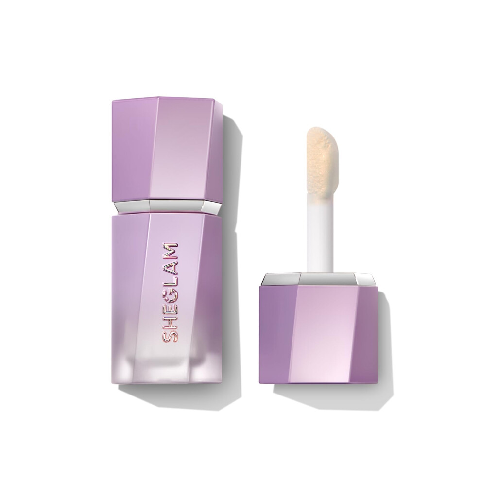 Sheglam Chroma-Glow Bloom Liquid Highlighter Color Changing Gel Cream Multichrome Highlighter High-Shine Finish Long Wear Brightening Non-Caking-Solar