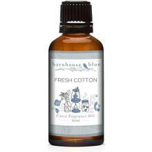 Barnhouse Blue Fresh Cotton 30ml Premium geurolie - voor het maken van kaarsenzeep Aromatherapie diffusers Thuisverzorging en luchtbevochtigers