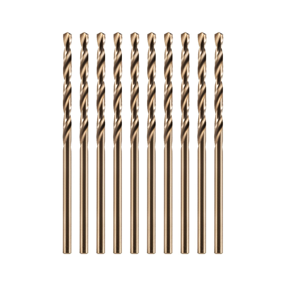 Forets h   lico   daux Amoolo 1/16"" au cobalt (10 pi   ces) M35 HSS pour m   taux durs et acier inoxydable