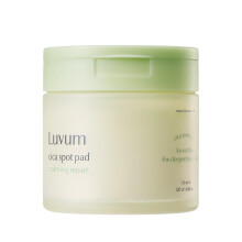 Luvum Calming Repair CICA Spot Pad 60 Pads - Korean Centella Toner Pads - Advanced Calming & Soothing - Hydrating Toner Formula - Calming Solutio