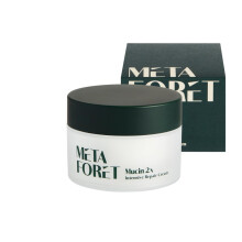 META FORET Mucin 2x Intensive Repair Cream 1.76oz 50grams / Day and Night Face Moisturizer for Dry Sensitive Hydrating Nourishing Anti Aging No