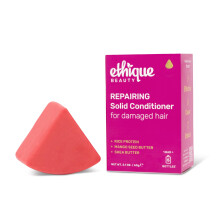 Ethique Repairing Conditioner Bar for dry  damaged hair with Rice Protein - Plastic Free  Vegan  Cruelty-Free  2.12 oz - Formerly Too Delicious