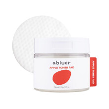 ABLUER Apple Toner PAD 6,87 oz 70 doppelseitige Pads Sanfte Hydratation Peeling Feuchtigkeitsspendend Hypoallergen
