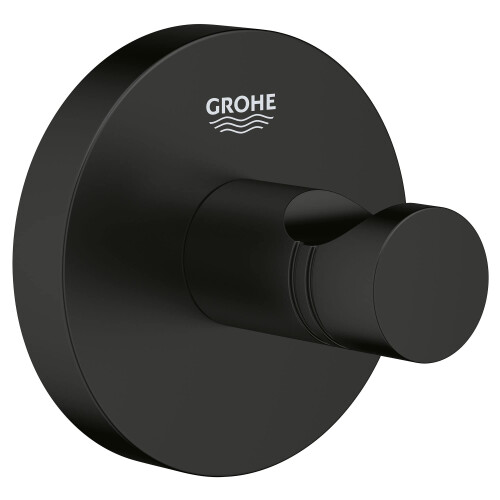 Grohe GROHE 403642431 Essentials Robe Hook  Matte Black