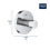 Grohe GROHE 403642431 Essentials Robe Hook  Matte Black 2