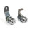 2 Pack Toolbox Lock 5/8"""" Tubular Cam Replacement Lock Hook Cam Keyed Alike with 4 Keys 4