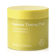 MADECA DERMA Squeeze Toning Facial Pad - Feuchtigkeit & Peeling mit Feigenkaktus, Centella Asiatica, pH-neutralem Toner