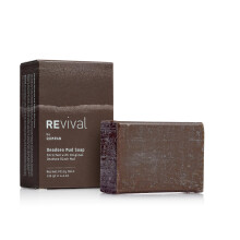 REvival Dead Sea Mud Soap Bar - Natural Detoxifying Face & Body Cleanser with Witch Hazel & Minerals - Deep Cleansing Hydrating Exfoliating for All