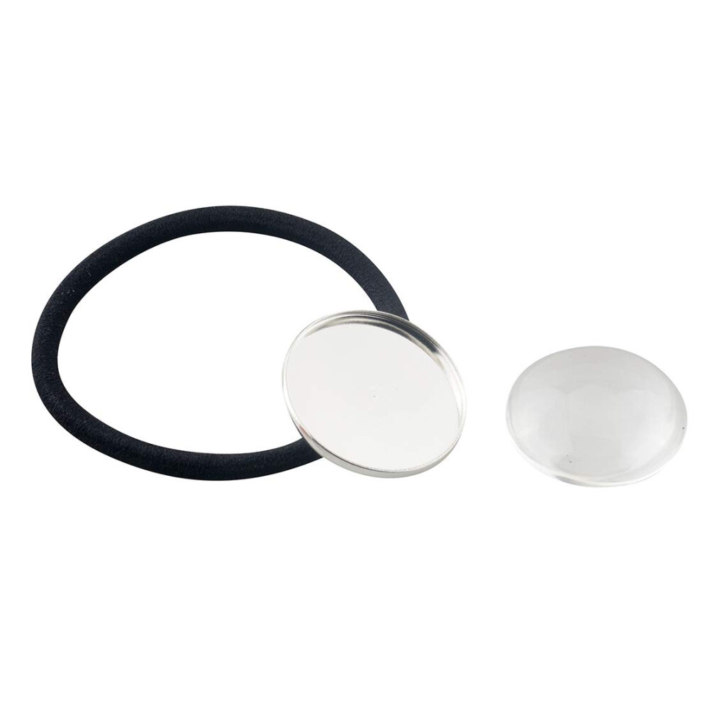 Allinone - Fasce Per Capelli Con Cabochon, Telaio Da 25 Mm, Lunetta Rotonda Con Cupole In Vetro, Per Fai Da Te Kl574P Sweatshirt - Bambini-image