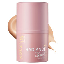 FIT YOUR SKIN Radiance Tone-Up Essence - Koreansk Tinted Moisturizer - Jämn Hudton, Naturlig Täckning