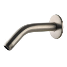 Kingston Brass K206M8 Showerscape 6 hvelykes zuhanykar karimval 5-1/2"""" (L) 1/2-14 NPT x 1/2-14 NPSM szlcsiszolt nikkel